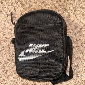 Nike Black Mesh Belt Bag